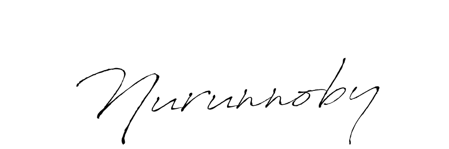 Make a beautiful signature design for name Nurunnoby. Use this online signature maker to create a handwritten signature for free. Nurunnoby signature style 6 images and pictures png