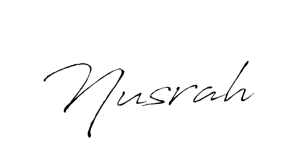 Also You can easily find your signature by using the search form. We will create Nusrah name handwritten signature images for you free of cost using Antro_Vectra sign style. Nusrah signature style 6 images and pictures png