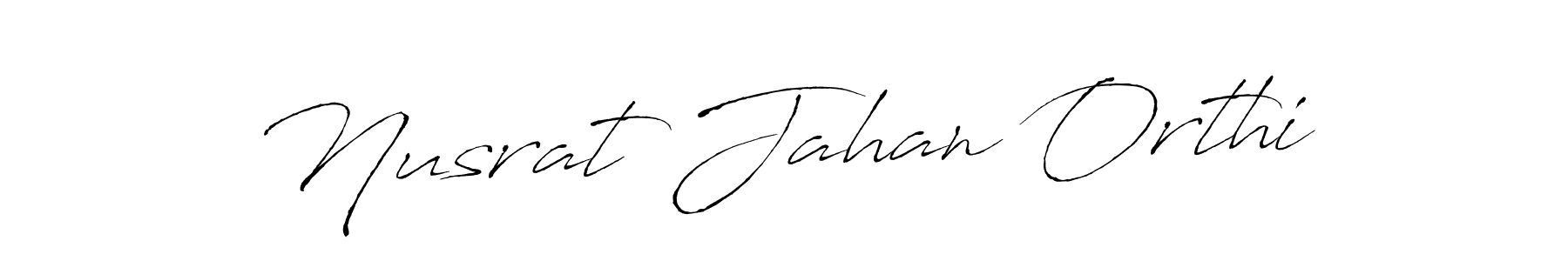 Make a beautiful signature design for name Nusrat Jahan Orthi. Use this online signature maker to create a handwritten signature for free. Nusrat Jahan Orthi signature style 6 images and pictures png