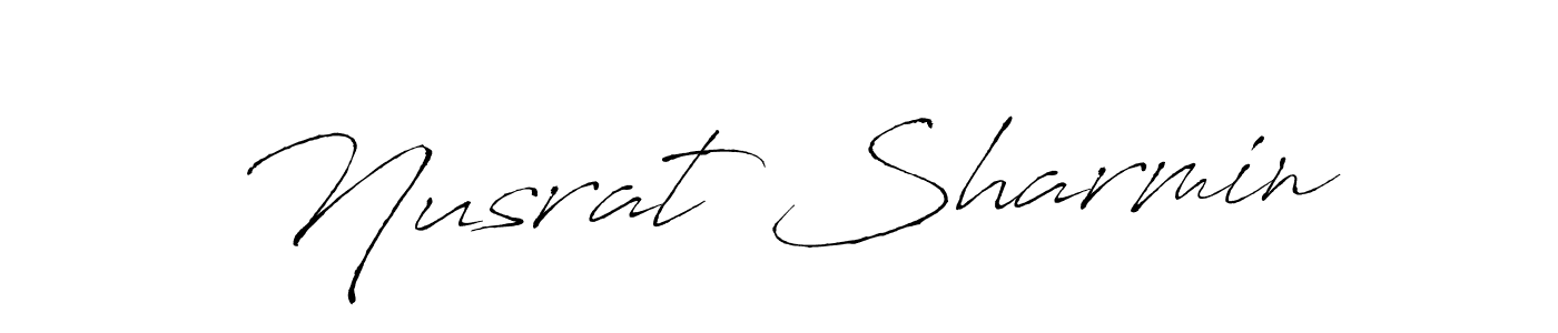 Make a short Nusrat Sharmin signature style. Manage your documents anywhere anytime using Antro_Vectra. Create and add eSignatures, submit forms, share and send files easily. Nusrat Sharmin signature style 6 images and pictures png