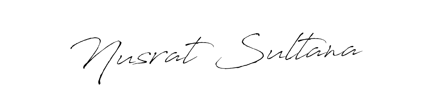 You should practise on your own different ways (Antro_Vectra) to write your name (Nusrat Sultana) in signature. don't let someone else do it for you. Nusrat Sultana signature style 6 images and pictures png