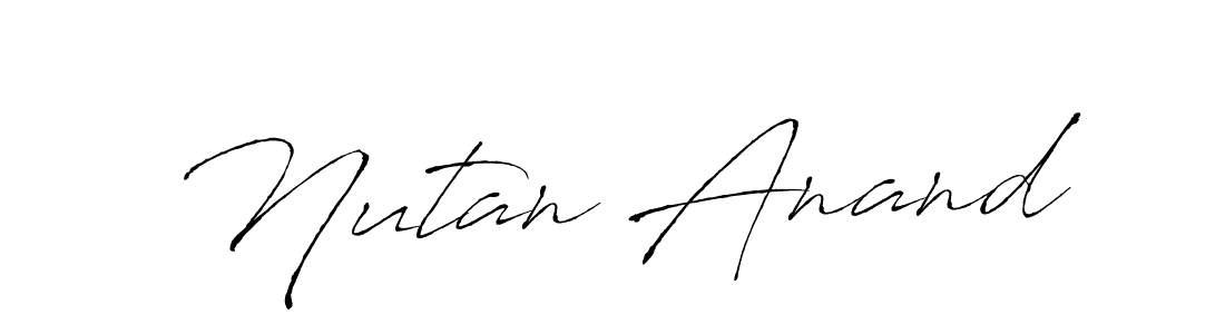 See photos of Nutan Anand official signature by Spectra . Check more albums & portfolios. Read reviews & check more about Antro_Vectra font. Nutan Anand signature style 6 images and pictures png