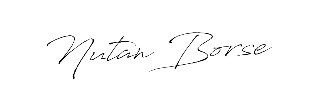 Check out images of Autograph of Nutan Borse name. Actor Nutan Borse Signature Style. Antro_Vectra is a professional sign style online. Nutan Borse signature style 6 images and pictures png