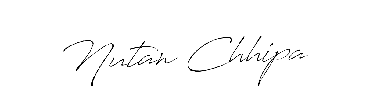 Similarly Antro_Vectra is the best handwritten signature design. Signature creator online .You can use it as an online autograph creator for name Nutan Chhipa. Nutan Chhipa signature style 6 images and pictures png