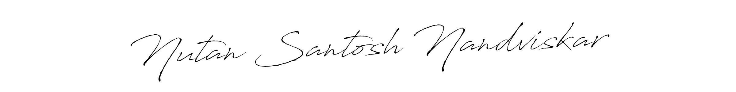 How to Draw Nutan Santosh Nandviskar signature style? Antro_Vectra is a latest design signature styles for name Nutan Santosh Nandviskar. Nutan Santosh Nandviskar signature style 6 images and pictures png