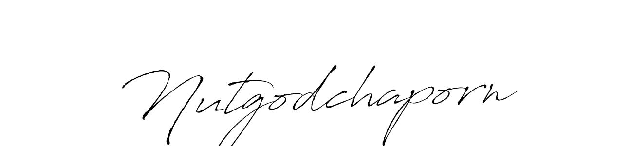 Nutgodchaporn stylish signature style. Best Handwritten Sign (Antro_Vectra) for my name. Handwritten Signature Collection Ideas for my name Nutgodchaporn. Nutgodchaporn signature style 6 images and pictures png