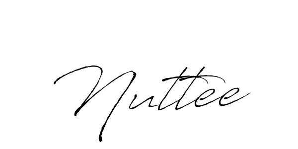 Once you've used our free online signature maker to create your best signature Antro_Vectra style, it's time to enjoy all of the benefits that Nuttee name signing documents. Nuttee signature style 6 images and pictures png