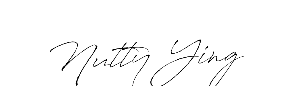 The best way (Antro_Vectra) to make a short signature is to pick only two or three words in your name. The name Nutty Ying include a total of six letters. For converting this name. Nutty Ying signature style 6 images and pictures png
