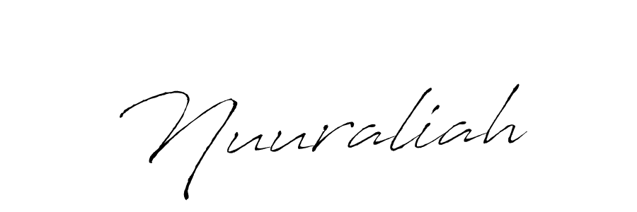 Make a beautiful signature design for name Nuuraliah. Use this online signature maker to create a handwritten signature for free. Nuuraliah signature style 6 images and pictures png