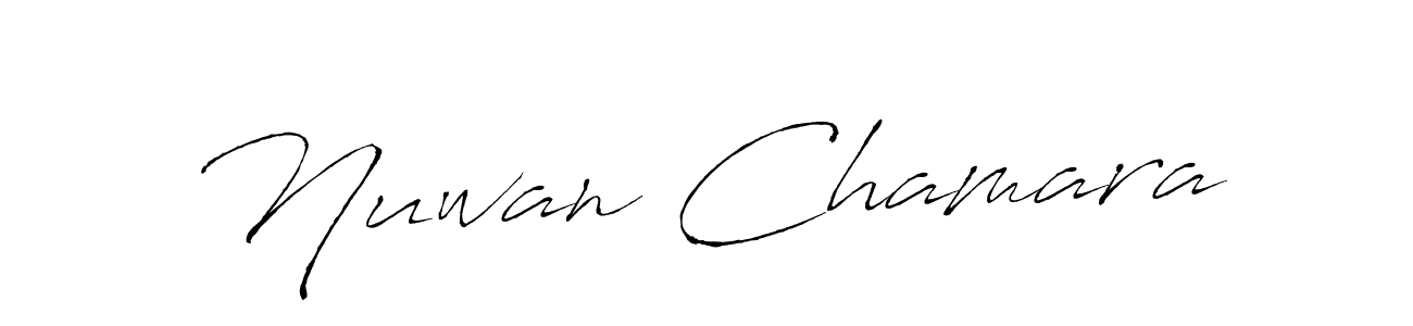 The best way (Antro_Vectra) to make a short signature is to pick only two or three words in your name. The name Nuwan Chamara include a total of six letters. For converting this name. Nuwan Chamara signature style 6 images and pictures png