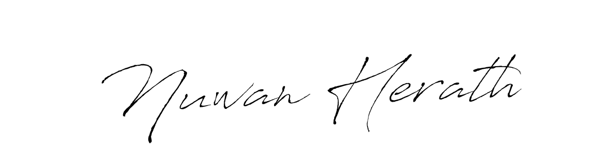 Nuwan Herath stylish signature style. Best Handwritten Sign (Antro_Vectra) for my name. Handwritten Signature Collection Ideas for my name Nuwan Herath. Nuwan Herath signature style 6 images and pictures png