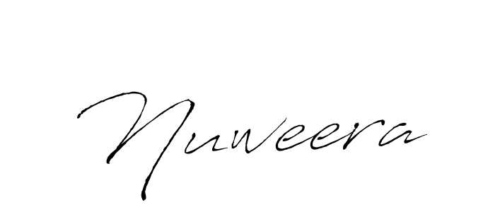 The best way (Antro_Vectra) to make a short signature is to pick only two or three words in your name. The name Nuweera include a total of six letters. For converting this name. Nuweera signature style 6 images and pictures png