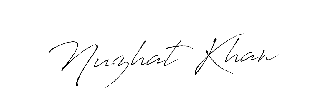 Similarly Antro_Vectra is the best handwritten signature design. Signature creator online .You can use it as an online autograph creator for name Nuzhat Khan. Nuzhat Khan signature style 6 images and pictures png