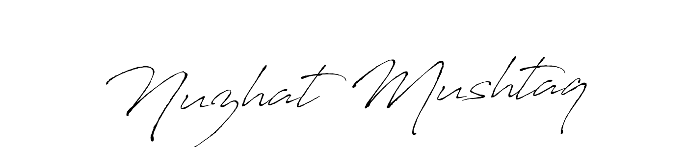 Similarly Antro_Vectra is the best handwritten signature design. Signature creator online .You can use it as an online autograph creator for name Nuzhat Mushtaq. Nuzhat Mushtaq signature style 6 images and pictures png