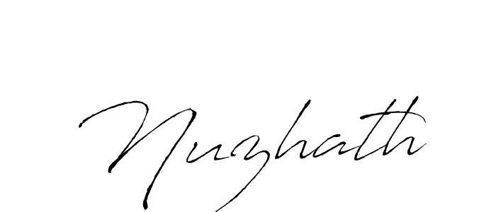 Best and Professional Signature Style for Nuzhath. Antro_Vectra Best Signature Style Collection. Nuzhath signature style 6 images and pictures png