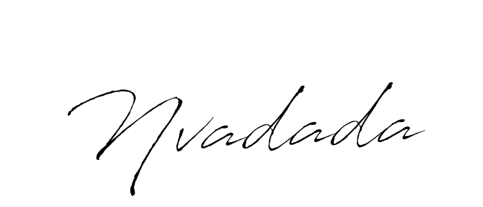 Antro_Vectra is a professional signature style that is perfect for those who want to add a touch of class to their signature. It is also a great choice for those who want to make their signature more unique. Get Nvadada name to fancy signature for free. Nvadada signature style 6 images and pictures png