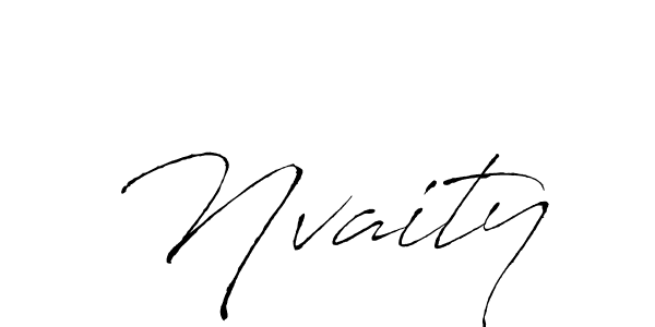 Make a beautiful signature design for name Nvaity. Use this online signature maker to create a handwritten signature for free. Nvaity signature style 6 images and pictures png