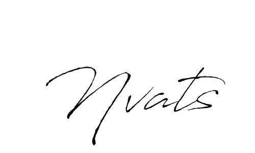 The best way (Antro_Vectra) to make a short signature is to pick only two or three words in your name. The name Nvats include a total of six letters. For converting this name. Nvats signature style 6 images and pictures png