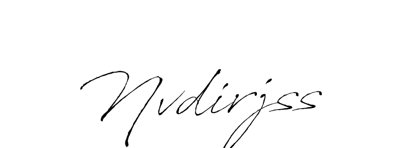 Create a beautiful signature design for name Nvdirjss. With this signature (Antro_Vectra) fonts, you can make a handwritten signature for free. Nvdirjss signature style 6 images and pictures png