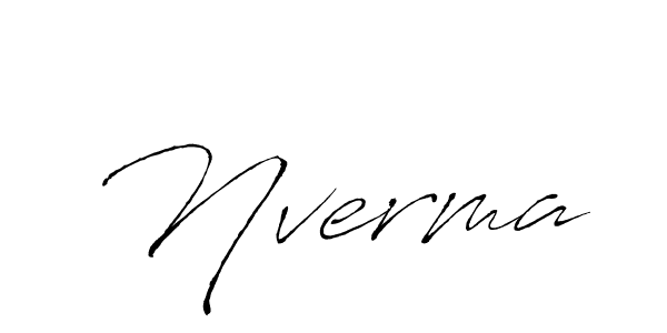 Also we have Nverma name is the best signature style. Create professional handwritten signature collection using Antro_Vectra autograph style. Nverma signature style 6 images and pictures png