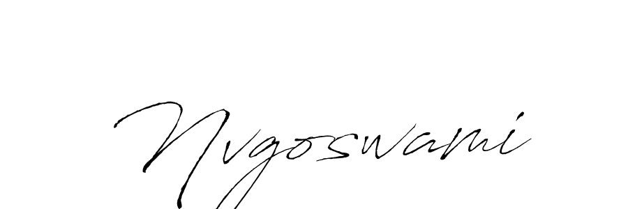 if you are searching for the best signature style for your name Nvgoswami. so please give up your signature search. here we have designed multiple signature styles  using Antro_Vectra. Nvgoswami signature style 6 images and pictures png