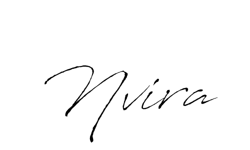 How to make Nvira signature? Antro_Vectra is a professional autograph style. Create handwritten signature for Nvira name. Nvira signature style 6 images and pictures png