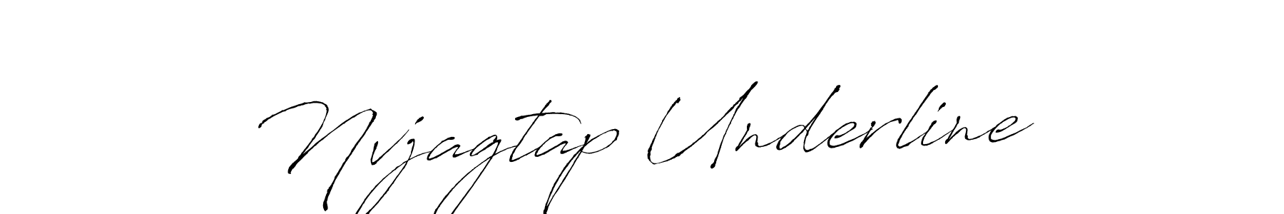 Design your own signature with our free online signature maker. With this signature software, you can create a handwritten (Antro_Vectra) signature for name Nvjagtap Underline. Nvjagtap Underline signature style 6 images and pictures png