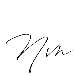 Similarly Antro_Vectra is the best handwritten signature design. Signature creator online .You can use it as an online autograph creator for name Nvn. Nvn signature style 6 images and pictures png