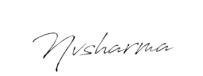 The best way (Antro_Vectra) to make a short signature is to pick only two or three words in your name. The name Nvsharma include a total of six letters. For converting this name. Nvsharma signature style 6 images and pictures png
