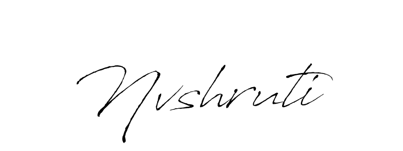 Similarly Antro_Vectra is the best handwritten signature design. Signature creator online .You can use it as an online autograph creator for name Nvshruti. Nvshruti signature style 6 images and pictures png