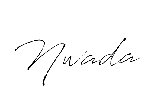 Use a signature maker to create a handwritten signature online. With this signature software, you can design (Antro_Vectra) your own signature for name Nwada. Nwada signature style 6 images and pictures png