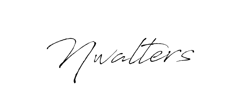 Nwalters stylish signature style. Best Handwritten Sign (Antro_Vectra) for my name. Handwritten Signature Collection Ideas for my name Nwalters. Nwalters signature style 6 images and pictures png