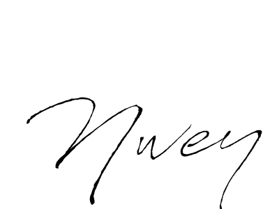 Nwey stylish signature style. Best Handwritten Sign (Antro_Vectra) for my name. Handwritten Signature Collection Ideas for my name Nwey. Nwey signature style 6 images and pictures png