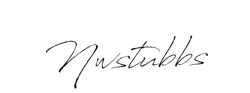 Create a beautiful signature design for name Nwstubbs. With this signature (Antro_Vectra) fonts, you can make a handwritten signature for free. Nwstubbs signature style 6 images and pictures png