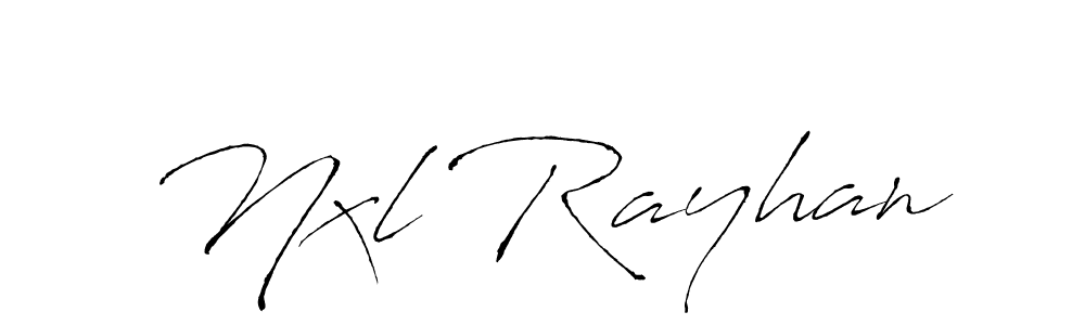 if you are searching for the best signature style for your name Nxl Rayhan. so please give up your signature search. here we have designed multiple signature styles  using Antro_Vectra. Nxl Rayhan signature style 6 images and pictures png