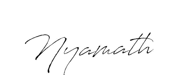 How to Draw Nyamath signature style? Antro_Vectra is a latest design signature styles for name Nyamath. Nyamath signature style 6 images and pictures png