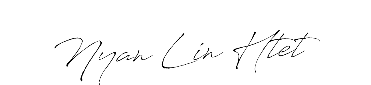 You can use this online signature creator to create a handwritten signature for the name Nyan Lin Htet. This is the best online autograph maker. Nyan Lin Htet signature style 6 images and pictures png