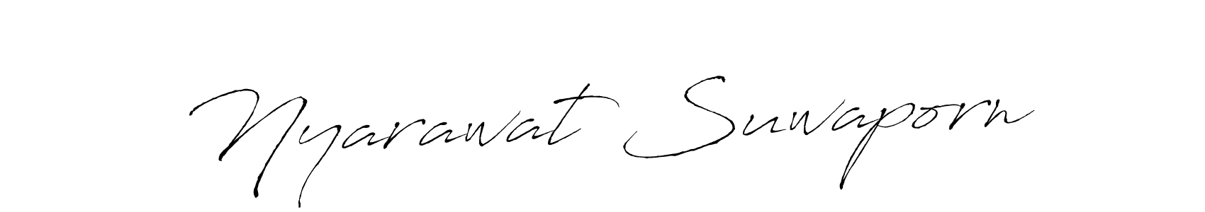 Check out images of Autograph of Nyarawat Suwaporn name. Actor Nyarawat Suwaporn Signature Style. Antro_Vectra is a professional sign style online. Nyarawat Suwaporn signature style 6 images and pictures png