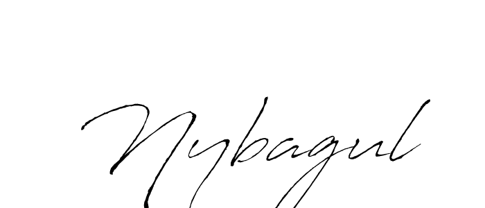 How to make Nybagul name signature. Use Antro_Vectra style for creating short signs online. This is the latest handwritten sign. Nybagul signature style 6 images and pictures png