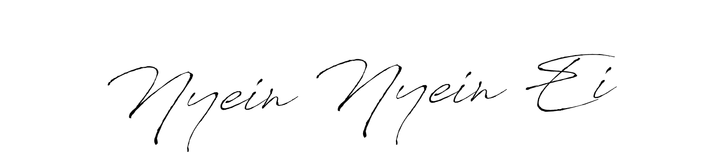 You can use this online signature creator to create a handwritten signature for the name Nyein Nyein Ei. This is the best online autograph maker. Nyein Nyein Ei signature style 6 images and pictures png