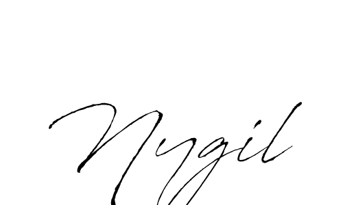 Also we have Nygil name is the best signature style. Create professional handwritten signature collection using Antro_Vectra autograph style. Nygil signature style 6 images and pictures png