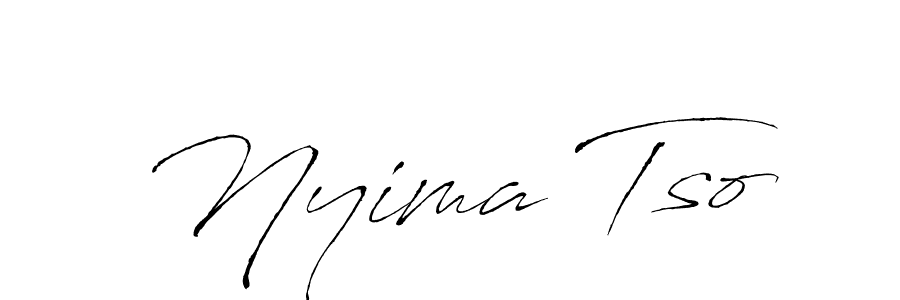 How to make Nyima Tso signature? Antro_Vectra is a professional autograph style. Create handwritten signature for Nyima Tso name. Nyima Tso signature style 6 images and pictures png