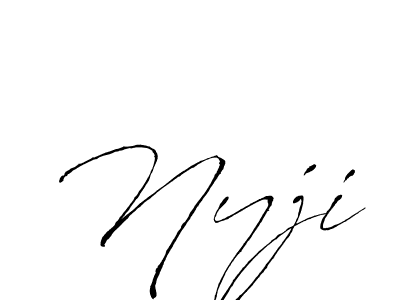 Once you've used our free online signature maker to create your best signature Antro_Vectra style, it's time to enjoy all of the benefits that Nyji name signing documents. Nyji signature style 6 images and pictures png