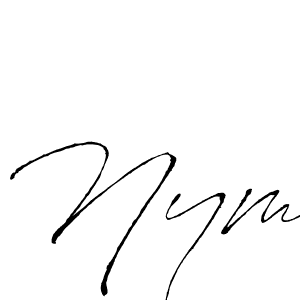 This is the best signature style for the Nym name. Also you like these signature font (Antro_Vectra). Mix name signature. Nym signature style 6 images and pictures png