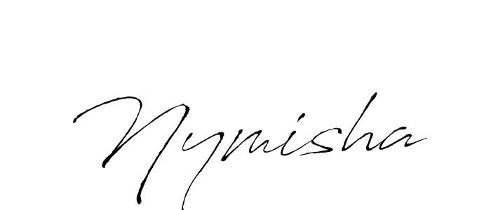 Nymisha stylish signature style. Best Handwritten Sign (Antro_Vectra) for my name. Handwritten Signature Collection Ideas for my name Nymisha. Nymisha signature style 6 images and pictures png