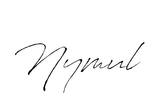 How to Draw Nymul signature style? Antro_Vectra is a latest design signature styles for name Nymul. Nymul signature style 6 images and pictures png