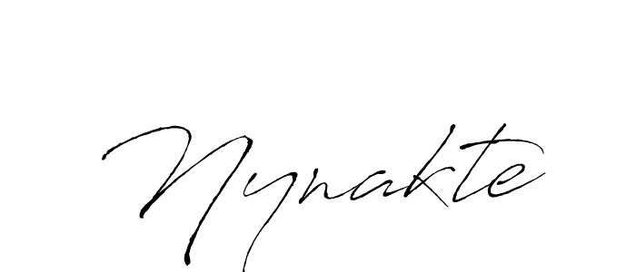 Also we have Nynakte name is the best signature style. Create professional handwritten signature collection using Antro_Vectra autograph style. Nynakte signature style 6 images and pictures png