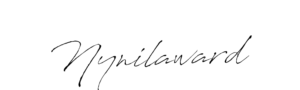 The best way (Antro_Vectra) to make a short signature is to pick only two or three words in your name. The name Nynilaward include a total of six letters. For converting this name. Nynilaward signature style 6 images and pictures png