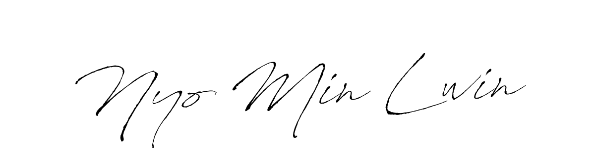 Make a short Nyo Min Lwin signature style. Manage your documents anywhere anytime using Antro_Vectra. Create and add eSignatures, submit forms, share and send files easily. Nyo Min Lwin signature style 6 images and pictures png