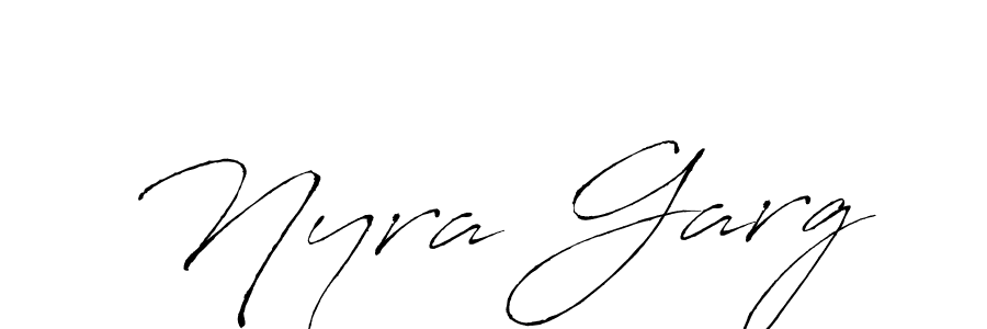 It looks lik you need a new signature style for name Nyra Garg. Design unique handwritten (Antro_Vectra) signature with our free signature maker in just a few clicks. Nyra Garg signature style 6 images and pictures png